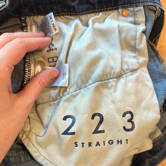 Lucky Brand Indigo Straight Leg Jeans - Picture 3 of 5